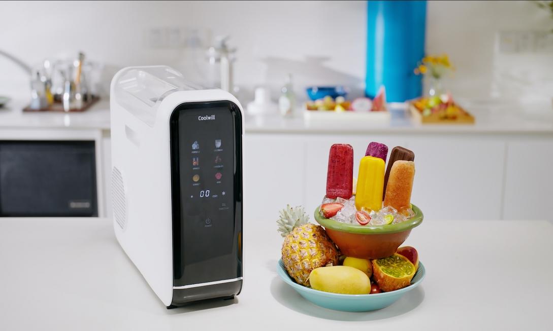 30分鐘免冷凍！Coolwill桌面冰棒機，自製清涼美味零負擔