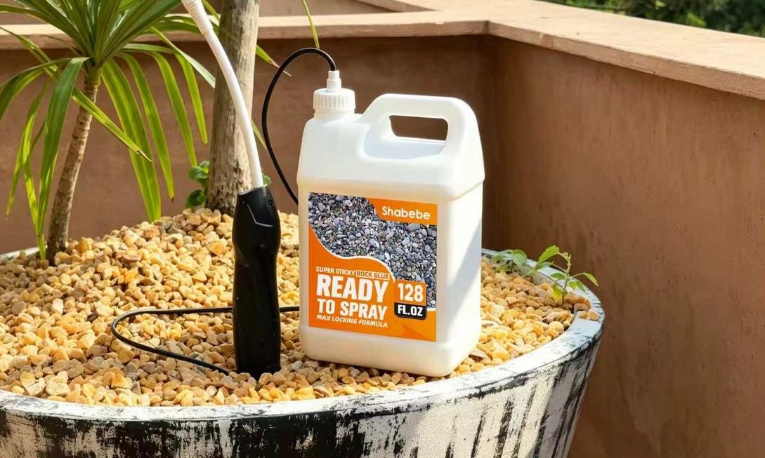 No Hand Press, One-Click Done! Shabebe Electric Mulch Glue, The Must-Have Gadget for Autumn Yard Maintenance